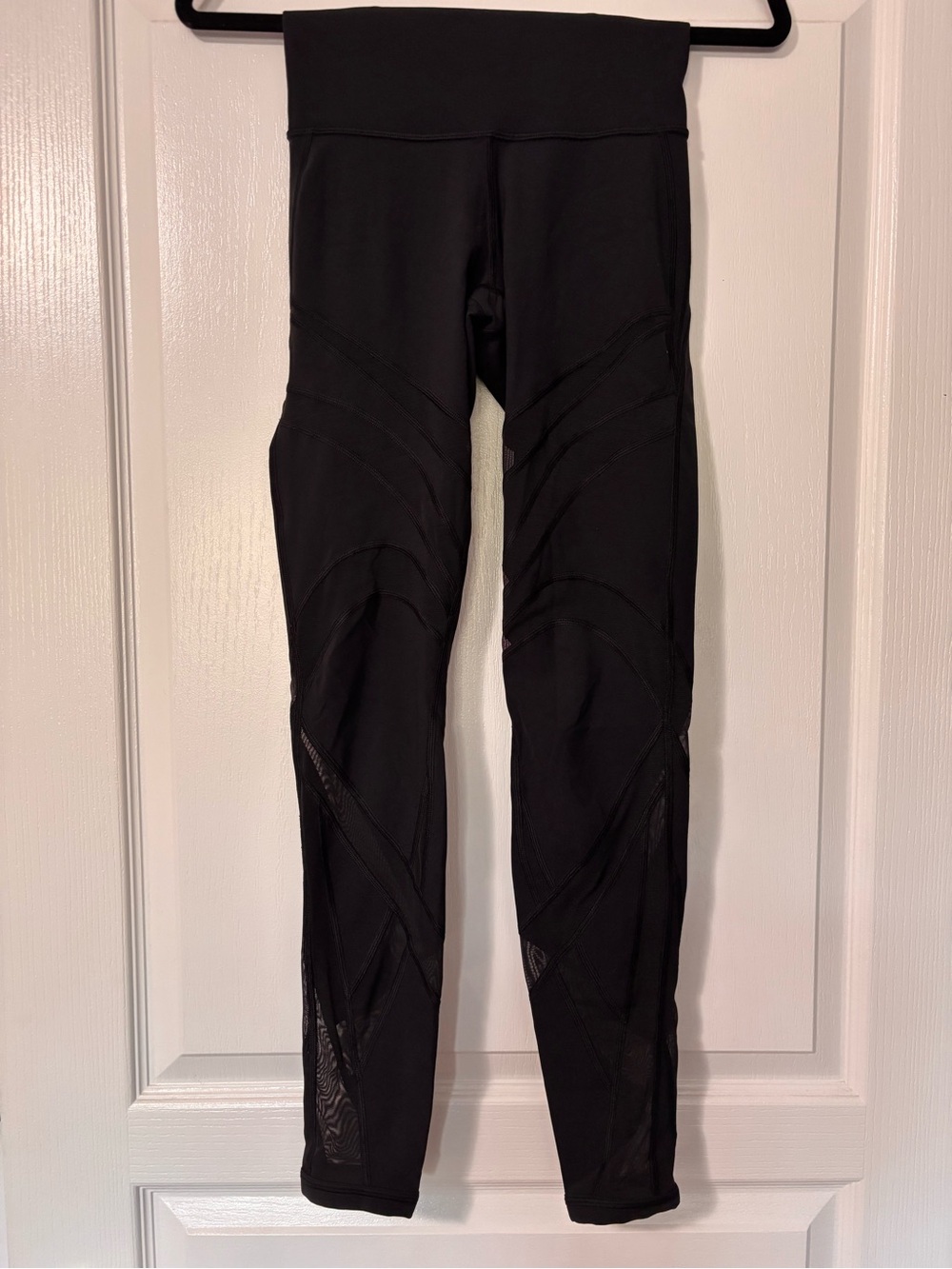 Lululemon Leggings with Mesh panels